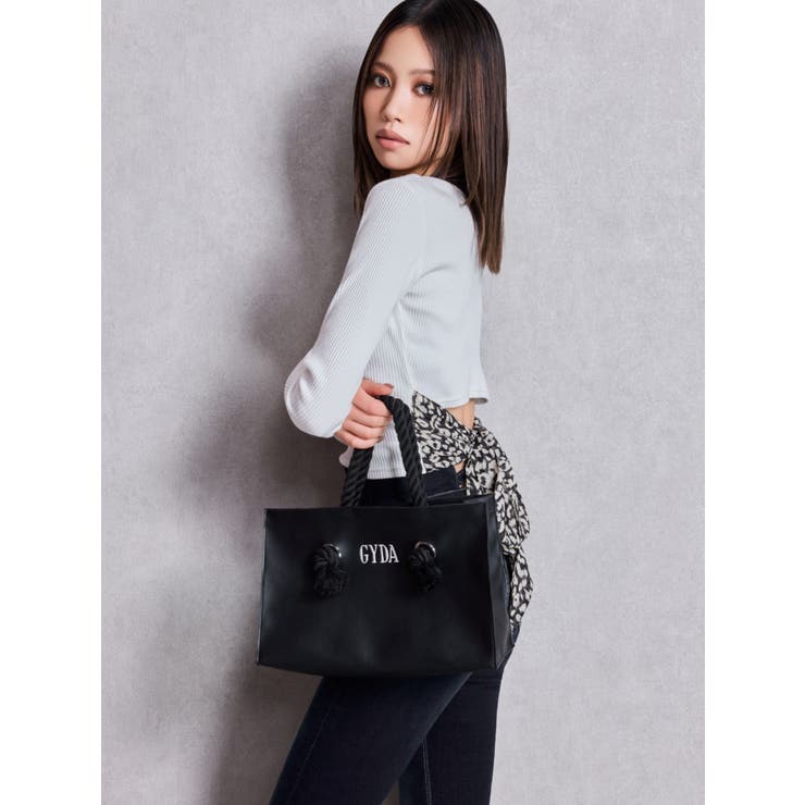 GYDAロープＳフェイクレザートートBAG | GYDA | 詳細画像3 