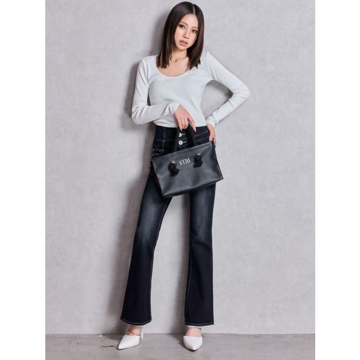 GYDAロープＳフェイクレザートートBAG | GYDA | 詳細画像4 