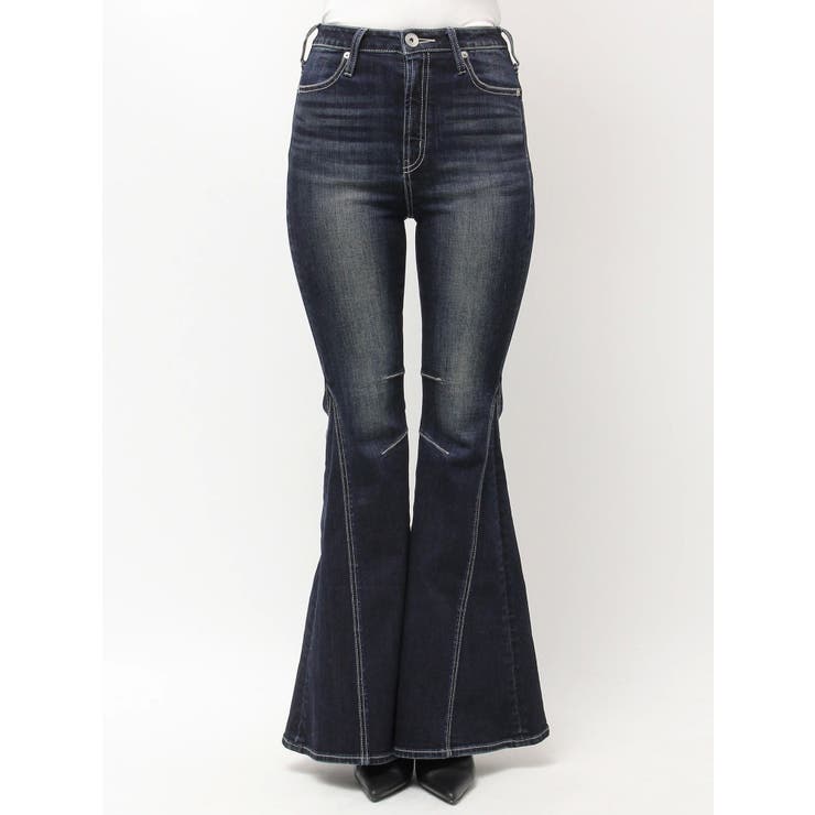 ハイウエストleg lengthフレアデニムパンツ | GYDA | 詳細画像24 