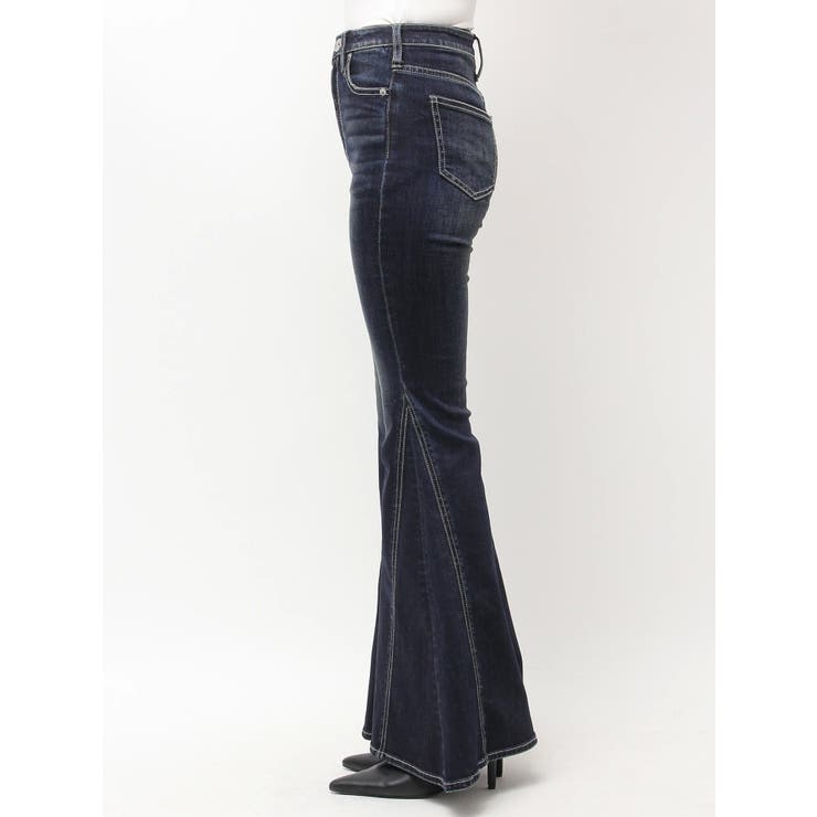 ハイウエストleg lengthフレアデニムパンツ | GYDA | 詳細画像25 