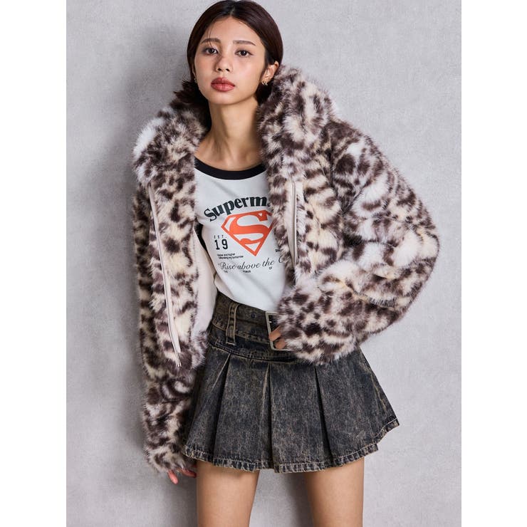 ハイウエストWIDE BELTプリーツデニムスカートライクショートパンツ | GYDA | 詳細画像13 