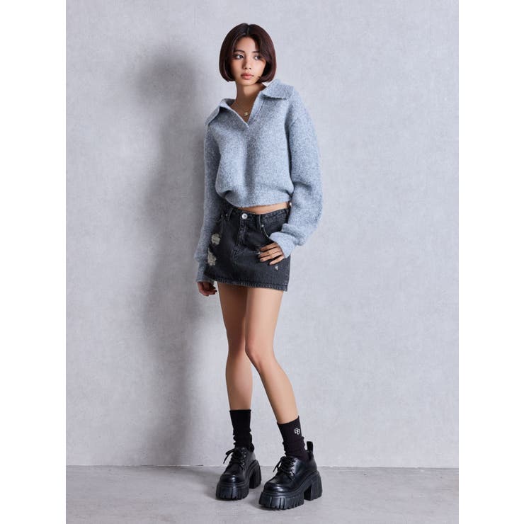 skipperニットトップス | GYDA | 詳細画像12 