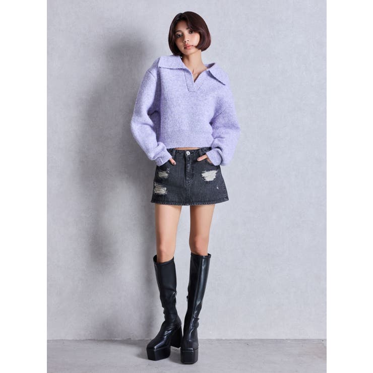 skipperニットトップス | GYDA | 詳細画像16 