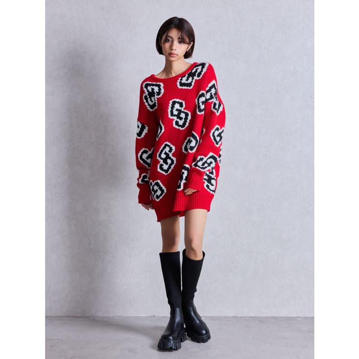 GG FRAMEニットトップス | GYDA | 詳細画像10 