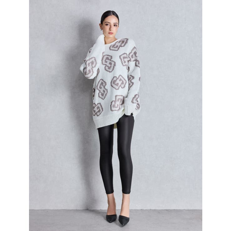 GG FRAMEニットトップス | GYDA | 詳細画像15 