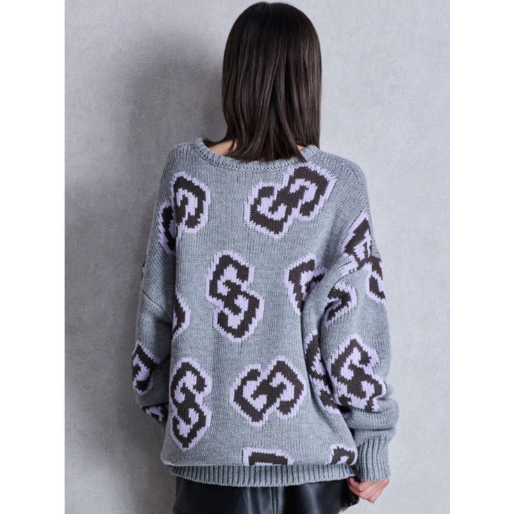 GG FRAMEニットトップス | GYDA | 詳細画像19 