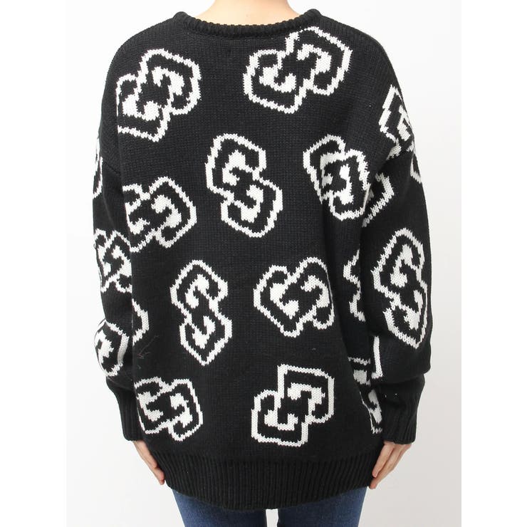 GREED - 最初で最後お値下げGREEDinternational　シアーニット　フリル GG FRAMEニットトップス[品番：MKSW0066086]｜GYDA（ジェイダ