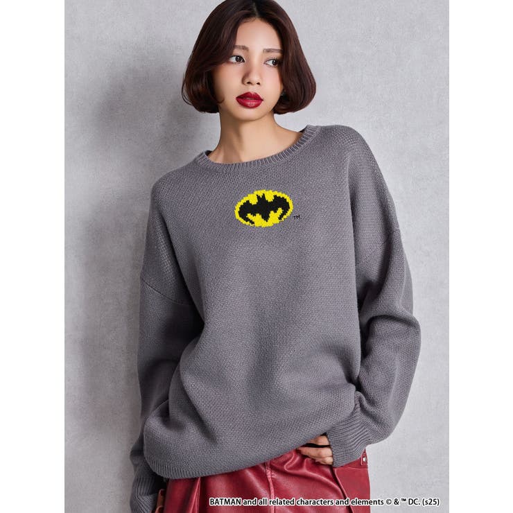 BATMAN GYDA BIGニットトップス | GYDA | 詳細画像3 