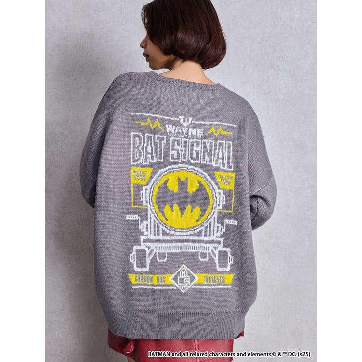 BATMAN GYDA BIGニットトップス | GYDA | 詳細画像5 