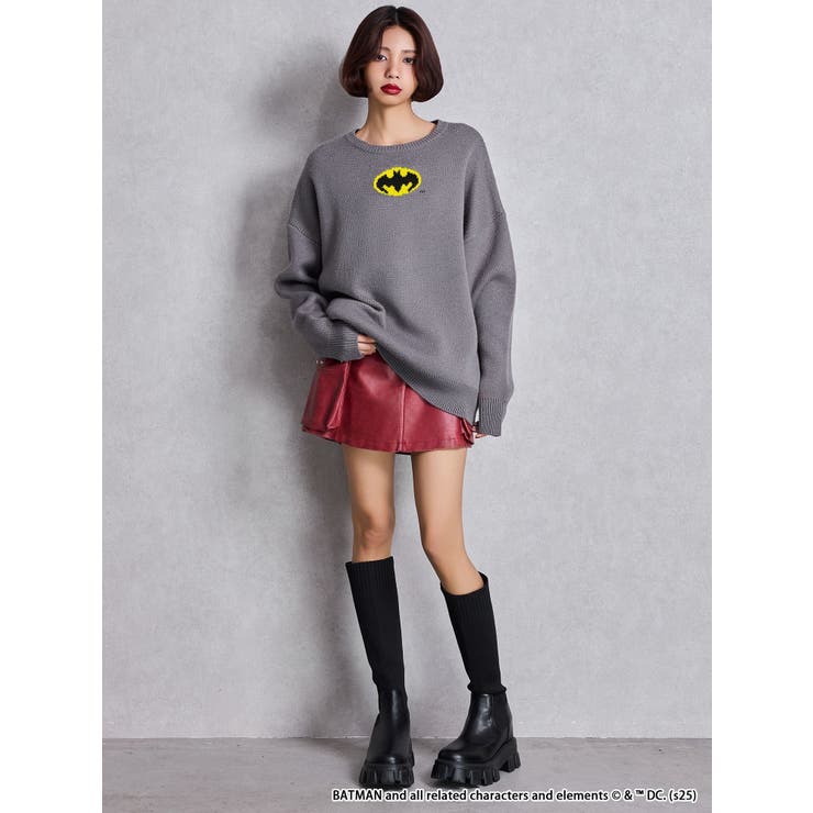 BATMAN GYDA BIGニットトップス | GYDA | 詳細画像6 