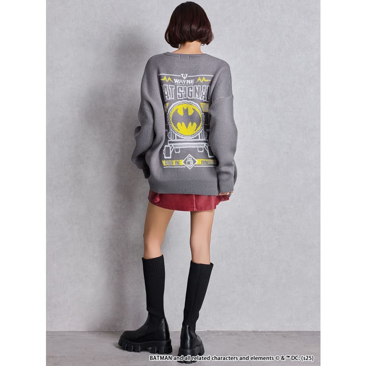 BATMAN GYDA BIGニットトップス | GYDA | 詳細画像7 