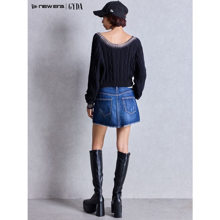 オフショルブリーチニットトップス | GYDA | 詳細画像6 