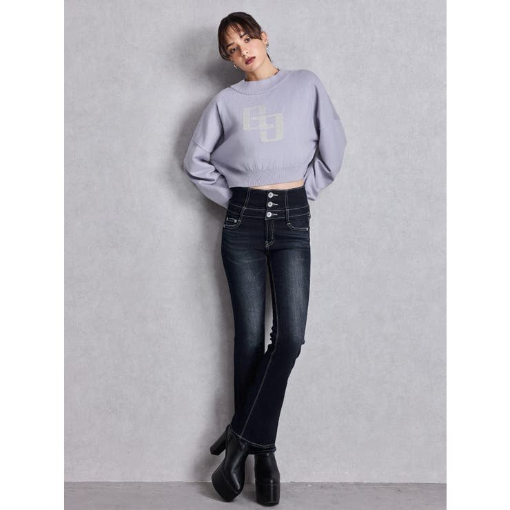 GGインターシャニットトップス | GYDA | 詳細画像14 