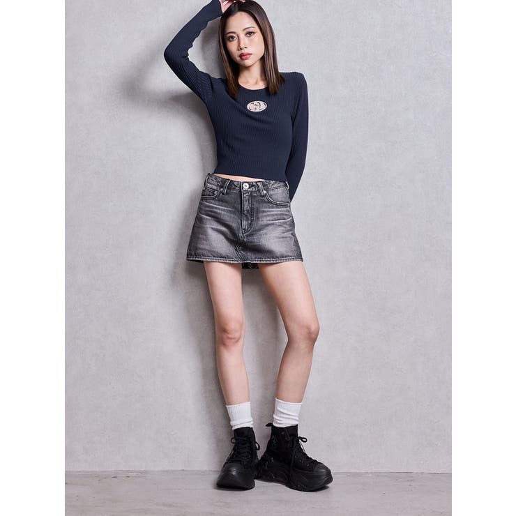 GD bijou MOLD ニットトップス | GYDA | 詳細画像32 