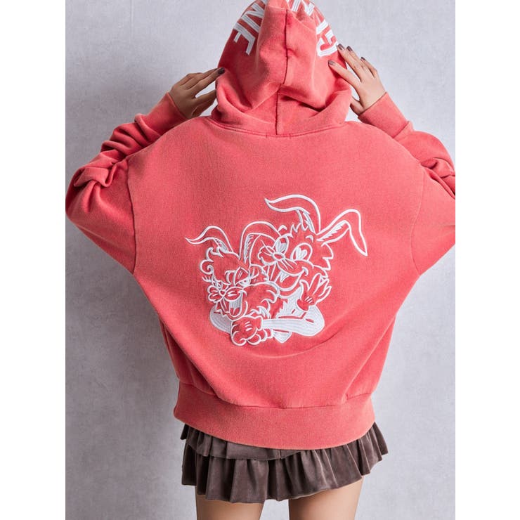 【美品】♡ Main story スウェット　4y FREAK'S STORE｜別注 「さかだち」バックフェルト刺繍 クルー