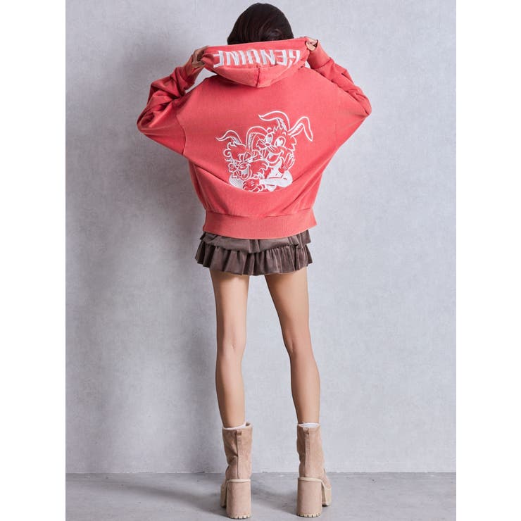 GENUINE BUNNYスウェットパーカー | GYDA | 詳細画像16 