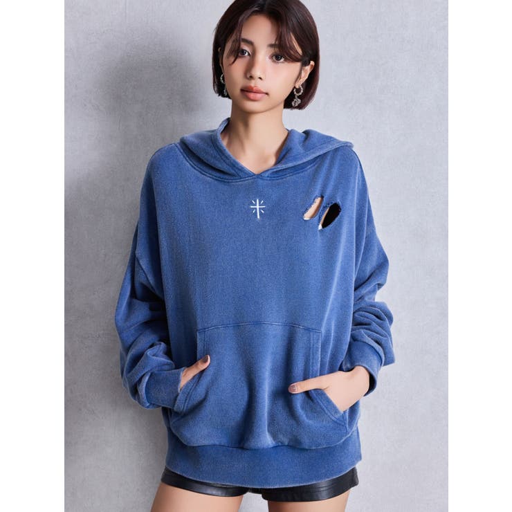 GENUINE BUNNYスウェットパーカー | GYDA | 詳細画像17 