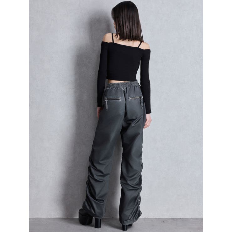 カシュクールデザインオフショルトップス | GYDA | 詳細画像9 