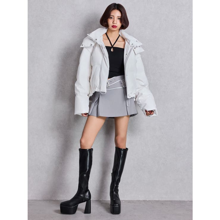 カップ付きホルタークロスショートロンT[品番：MKSW0066508]｜GYDA