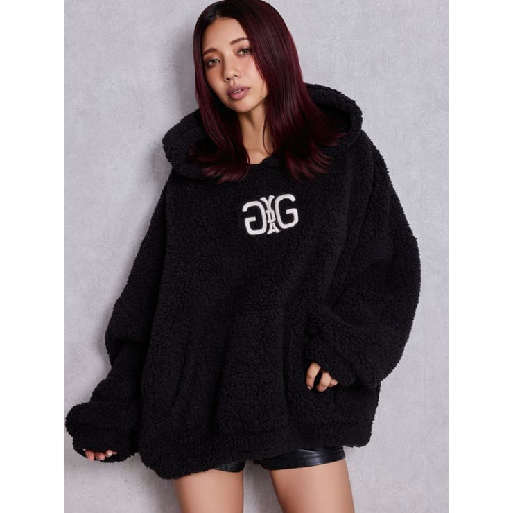 新品未使用 GYDA ボアパーカー ブラック F 完売品 Symmetry GYDAボアパーカー[品番：MKSW0066510]｜GYDA（ジェイダ）の