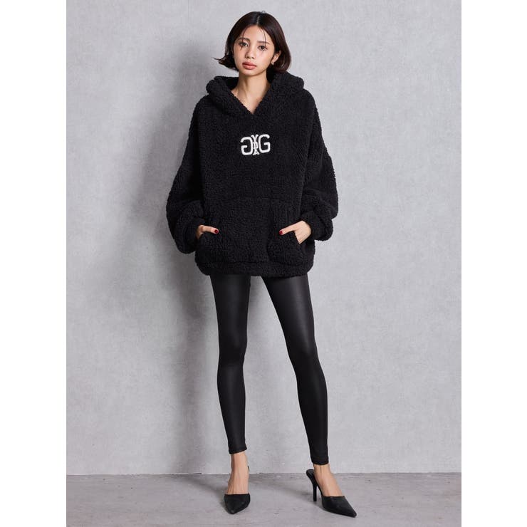 新品タグ付き♥️BLACK QUEEN 裏起毛ロゴパーカー　GYDA　ムルーア WEB限定】QUEENパーカー(M ブラック): トップス｜Right-on公式