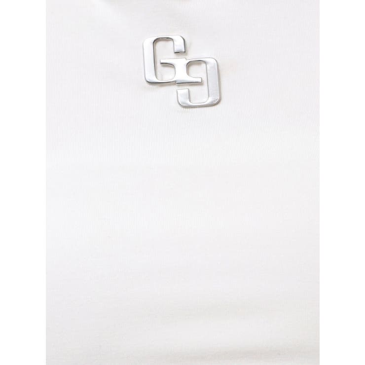 GGフードショルダーオープンデザインショートトップス | GYDA | 詳細画像28 