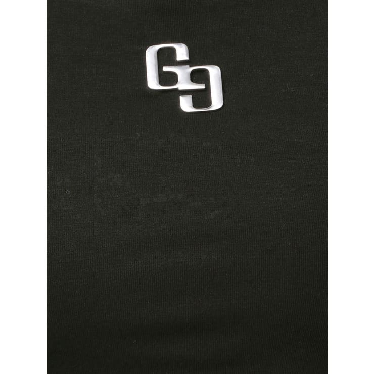 GGフードショルダーオープンデザインショートトップス | GYDA | 詳細画像30 