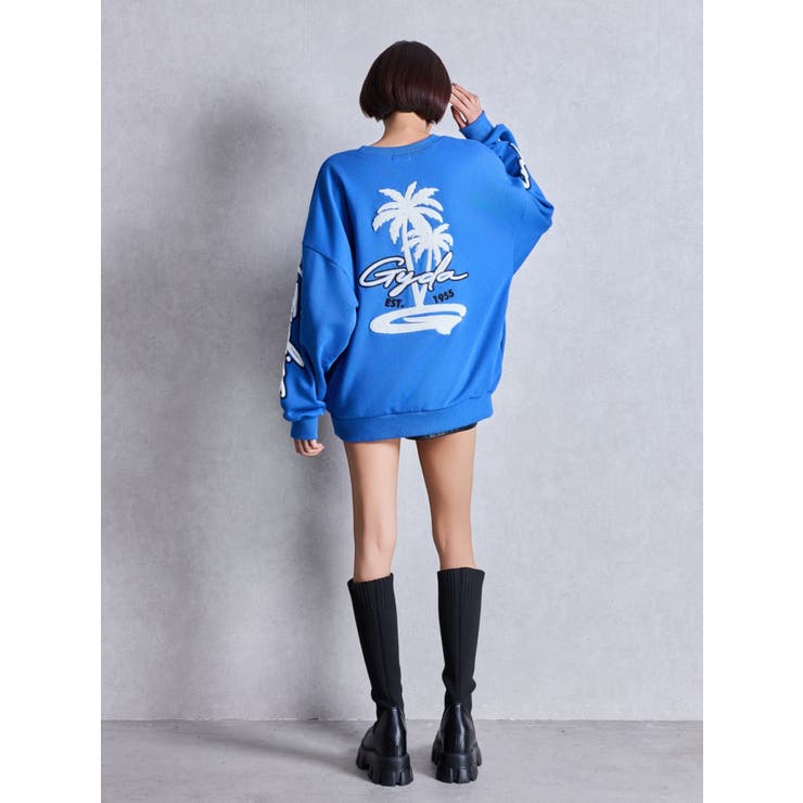 palm tree Gydies Lovingサガラスウェットトップス | GYDA | 詳細画像22 