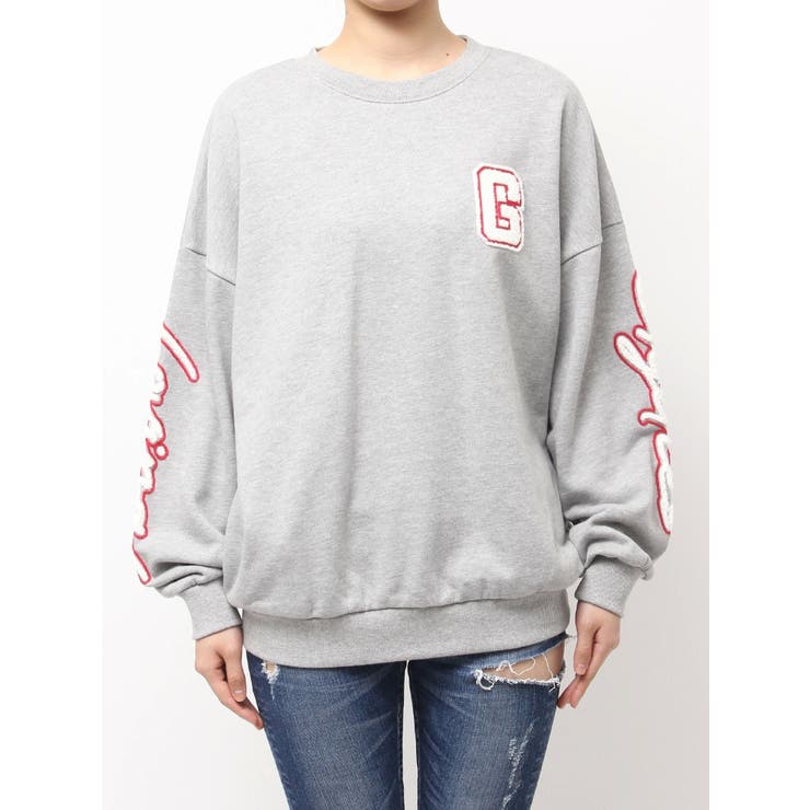 palm tree Gydies Lovingサガラスウェットトップス[品番