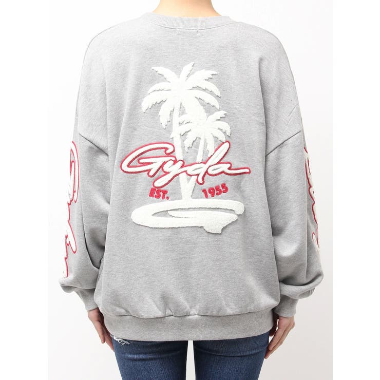 palm tree Gydies Lovingサガラスウェットトップス | GYDA | 詳細画像25 