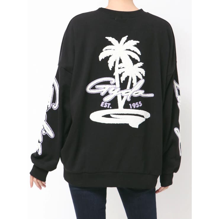 palm tree Gydies Lovingサガラスウェットトップス | GYDA | 詳細画像33 