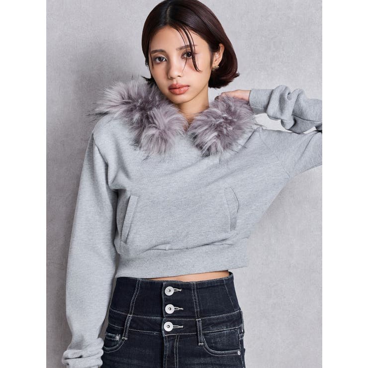 Gyda bijouファーパーカー | GYDA | 詳細画像2 