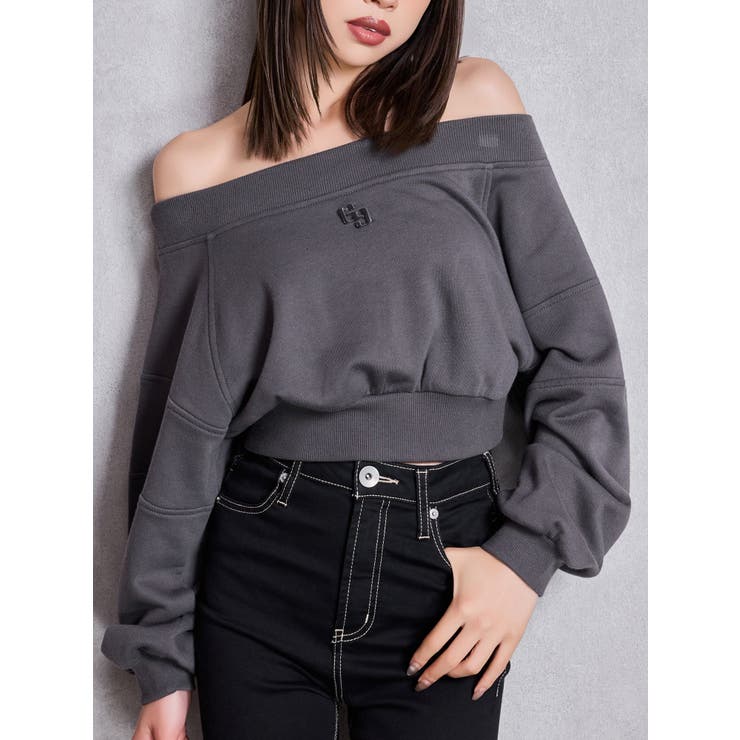 チャコールグレー | GG short スウェットトップス | GYDA