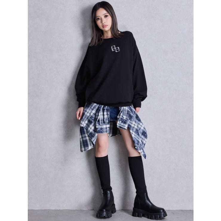 GG BACK bijouプルオーバー | GYDA | 詳細画像9 