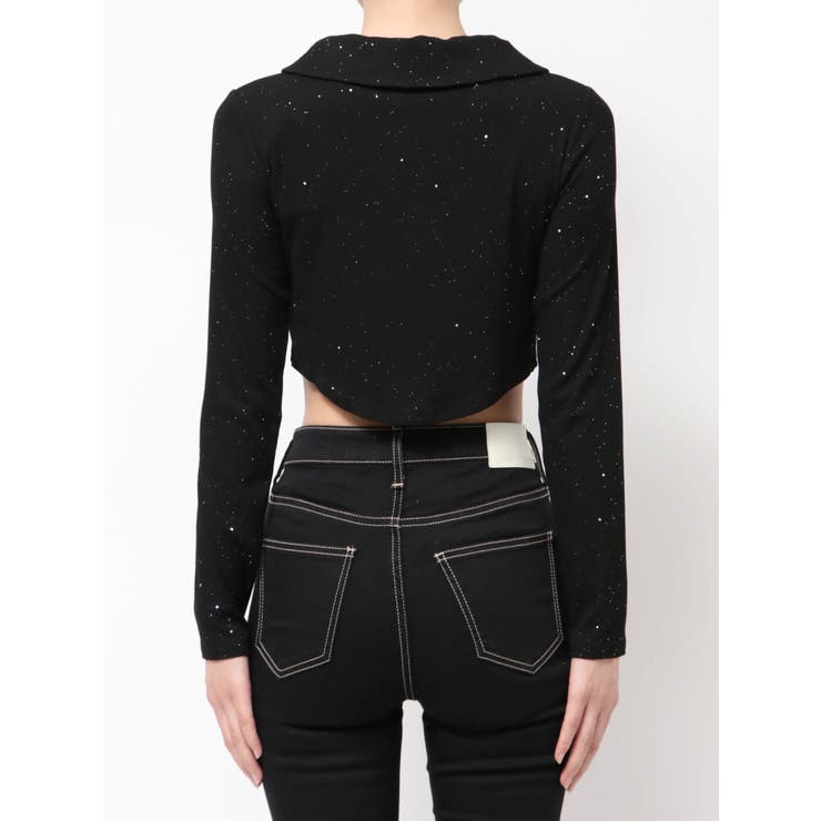 GYDA hologram ZIPトップス | GYDA | 詳細画像12 