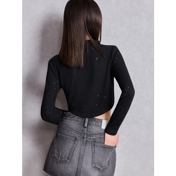 GYDA hologram ZIPトップス | GYDA | 詳細画像3 