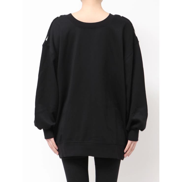 【SHOPLIST限定】GGニットドッキングスウェットトップス | GYDA | 詳細画像21 