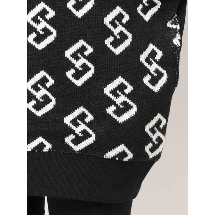 【SHOPLIST限定】GGニットドッキングスウェットトップス | GYDA | 詳細画像25 