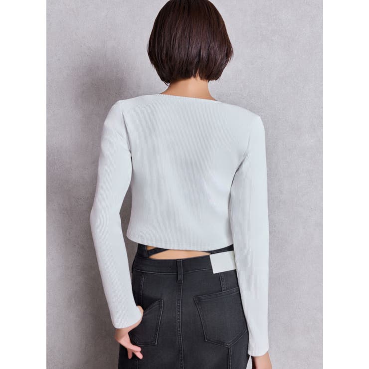 GDロゴラインストーンテレコトップス | GYDA | 詳細画像4 