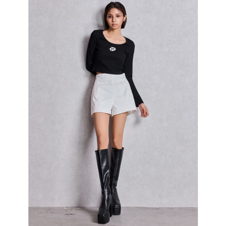 GDロゴラインストーンテレコトップス | GYDA | 詳細画像9 