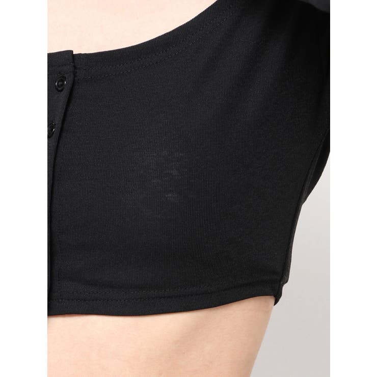 シアーショートトップス | GYDA | 詳細画像16 