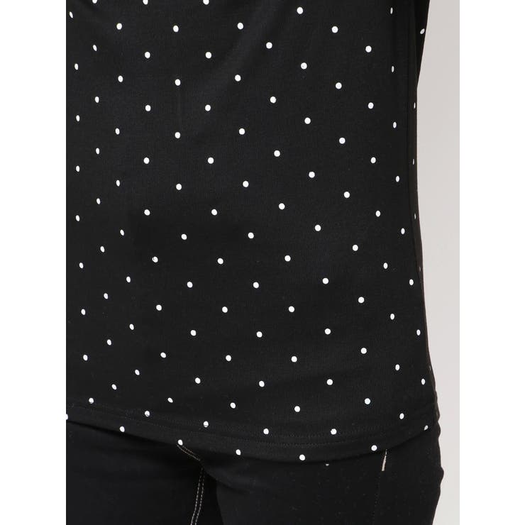ドットパターンオフショルトップス | GYDA | 詳細画像15 