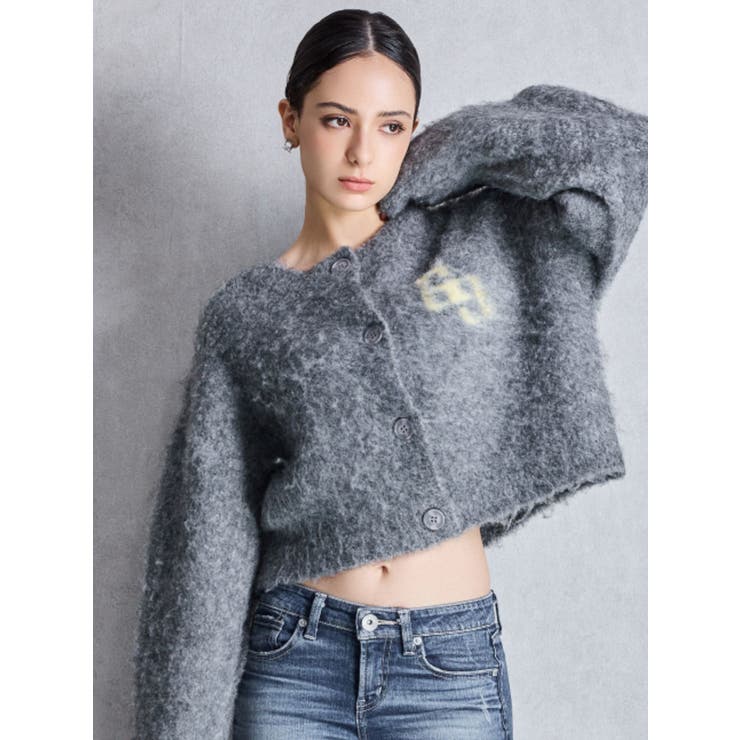 AS IFニットカーディガン | GYDA | 詳細画像3 