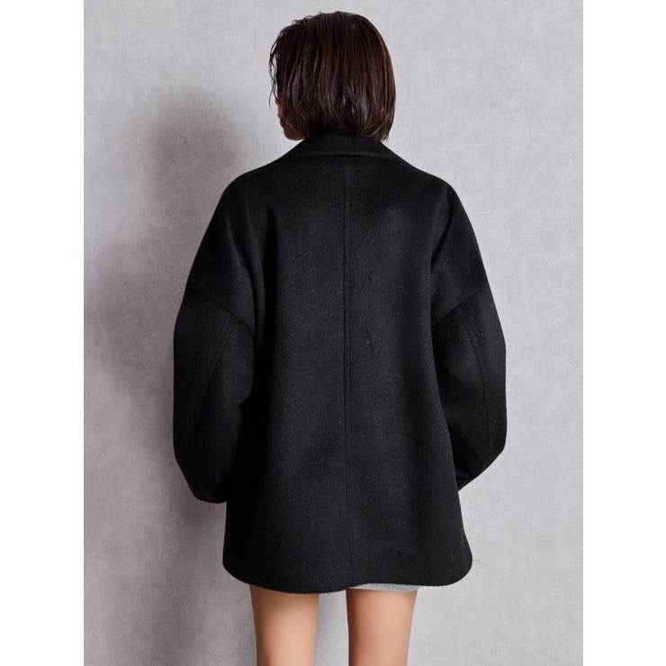 ラメmaterialチェスターコート | GYDA | 詳細画像15 