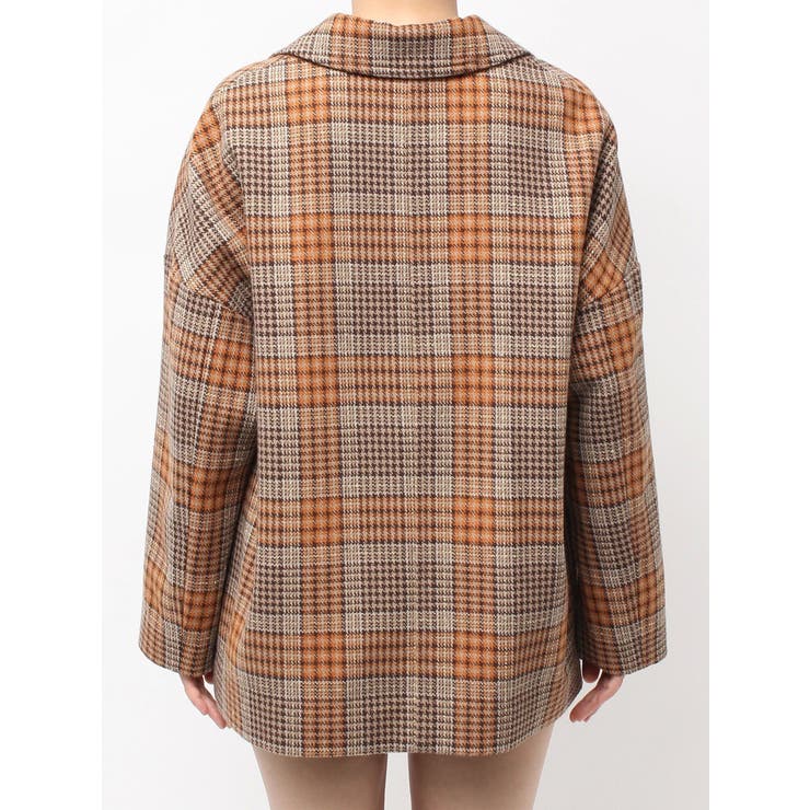 ラメmaterialチェスターコート | GYDA | 詳細画像22 