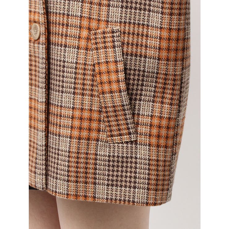 ラメmaterialチェスターコート | GYDA | 詳細画像27 