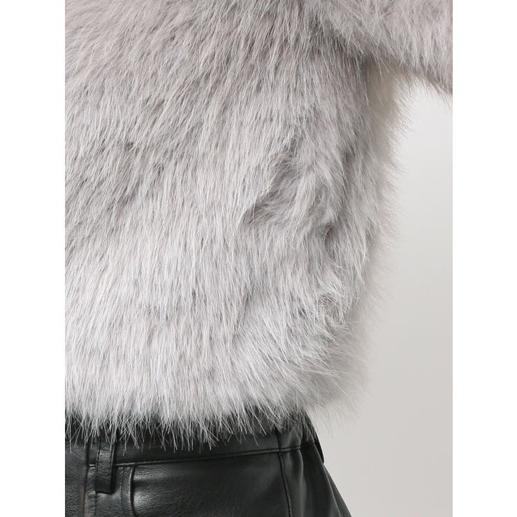 グラデーションECO FURコート[品番：MKSW0067173]｜GYDA（ジェイダ）の