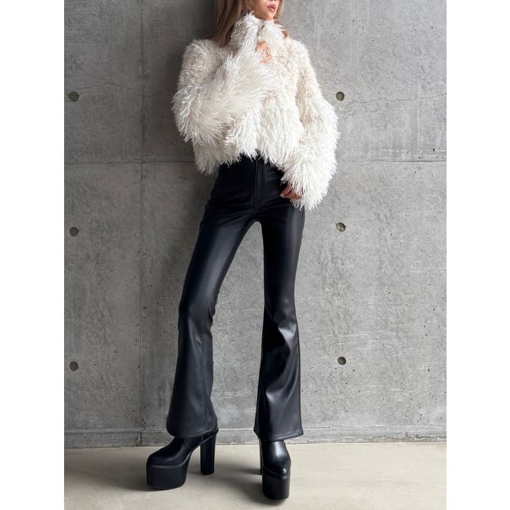 【TINY】switchingフェイクファーコート | GYDA | 詳細画像10 