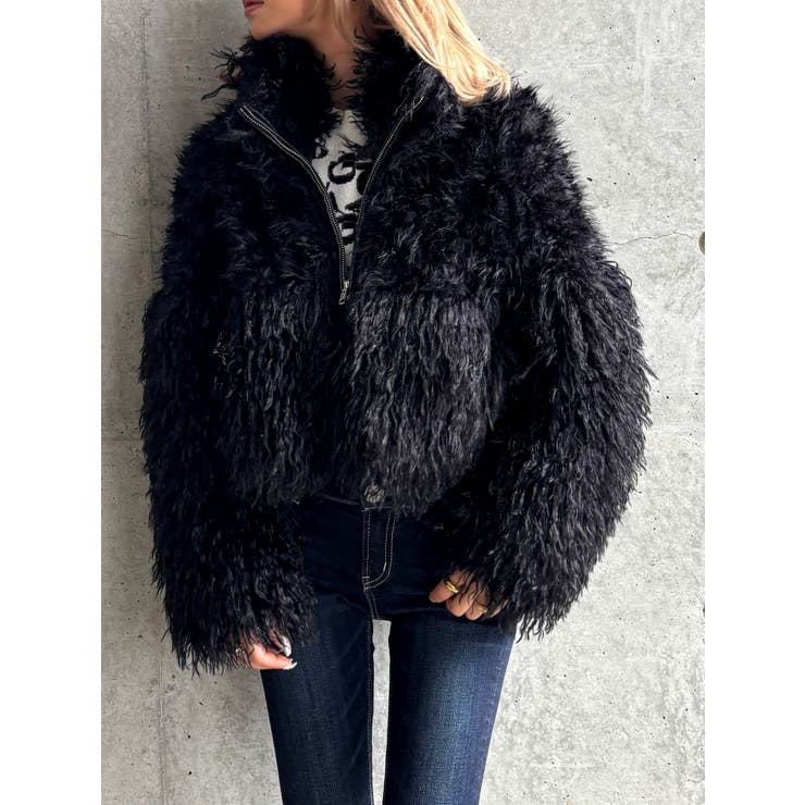 【TINY】switchingフェイクファーコート | GYDA | 詳細画像14 