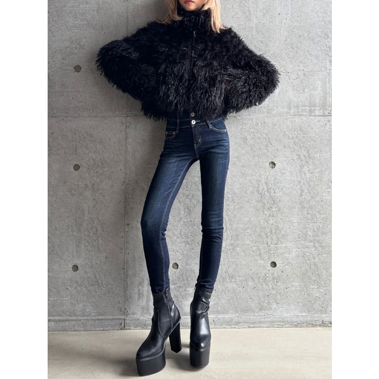 【TINY】switchingフェイクファーコート | GYDA | 詳細画像16 